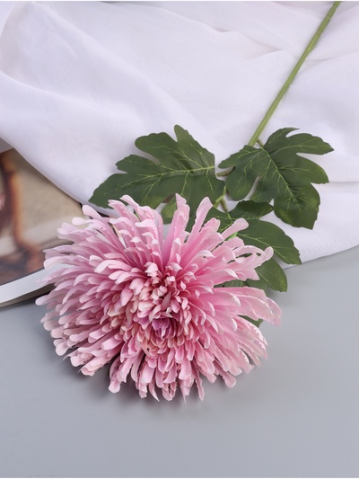 Цветы искусственные «Хризантема леди элит», 67×16 см, розовые