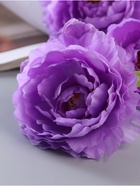 Цветы искусственные «Пион галант колор», 74×10 см, сиреневые - Фото 2