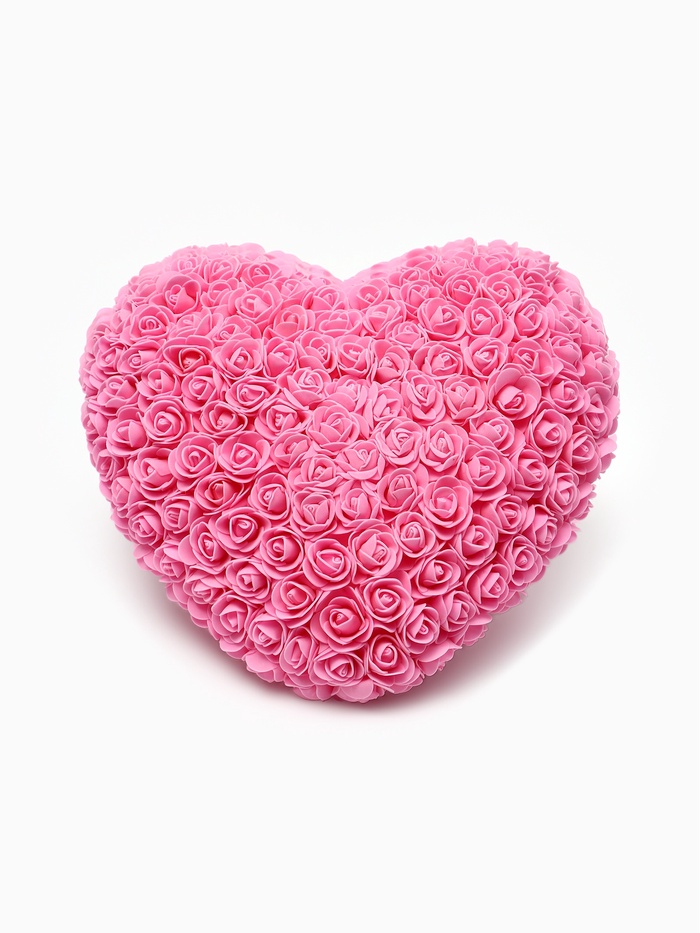 Сердце из розовых роз - Фото 1