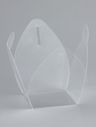 Складная прозрачная коробка из PVC, для упаковки подарков, 4.5×4.5×4.5 см 10792202