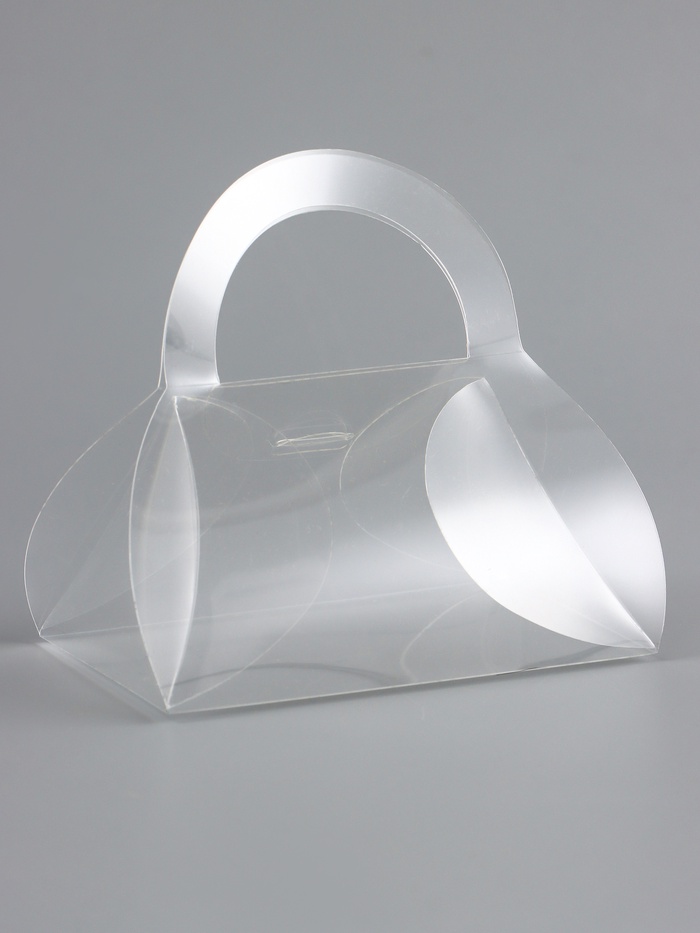Складная прозрачная коробка из PVC, для упаковки подарков, 9.5×6×5 см - Фото 1