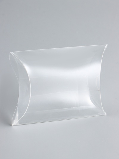 Складная прозрачная коробка из PVC, для упаковки подарков, 9×7×2.5 см