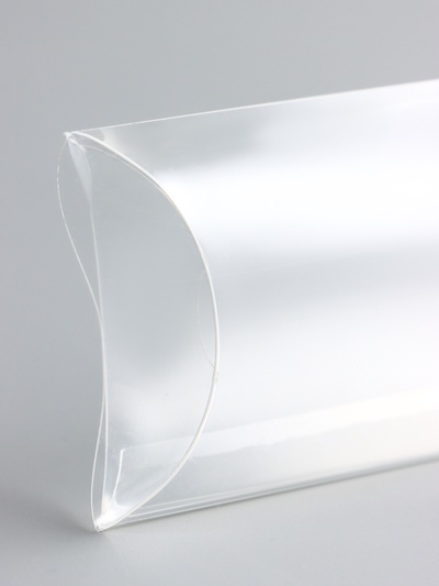 Складная прозрачная коробка из PVC, для упаковки подарков, 11×6×2.5 см