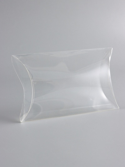 Складная прозрачная коробка из PVC, для упаковки подарков, 14×9×3 см