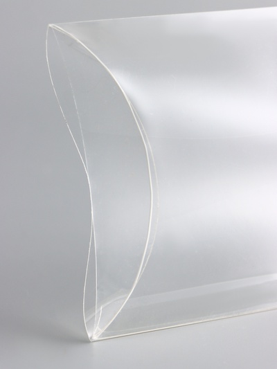 Складная прозрачная коробка из PVC, для упаковки подарков, 14×9×3 см