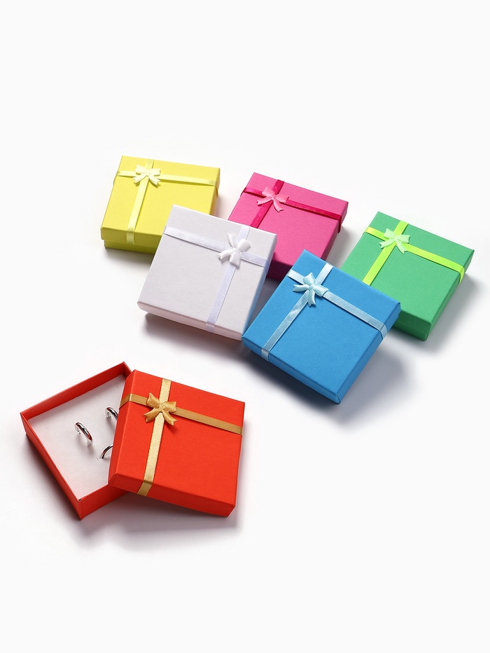 Коробочка подарочная под набор «Неон», 9×9 см, МИКС - Фото 1