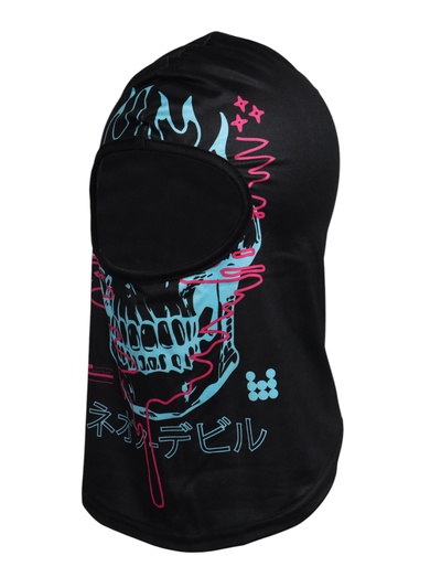 Маска-балаклава Demon, размер универсальный, чёрная