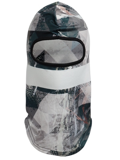 Маска-балаклава Gray Shapes, размер универсальный, серая