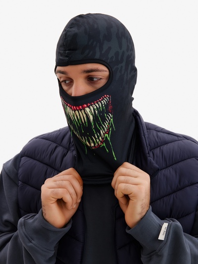 Маска-балаклава Symbiote, размер универсальный, чёрная