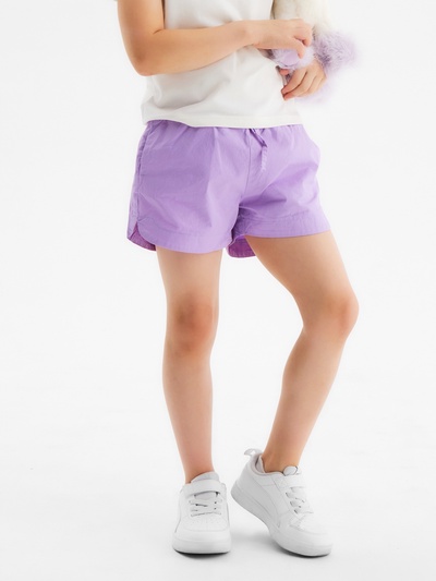 Хлопковые шорты для девочек KAFTAN, рост 104 см, сиреневые