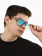 Очки солнцезащитные «OneSun. Wayfarer», uv 400, линза 5.2×4.1 см, прозрачный, серый, голубой - Фото 4
