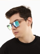 Очки солнцезащитные «OneSun. Wayfarer», uv 400, линза 5.2×4.1 см, прозрачный, серый, голубой - Фото 5