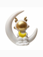 УЦЕНКА Фигурка светящаяся RISALUX «Лосяш космонавт», LED-ночник, USB, белый, 18×17×7 см 10864411