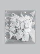 Набор для штор: бегунок 10 шт., зажимы 10 шт., белый  (артикул 10856574)  большой выбор товаров оптом и в розницу по низким ценам с доставкой