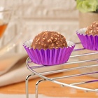 Формы для выпечки кексов бумажные UPAK LAND, набор 300 шт., 3.5×2 см, одноразовые, фиолетовые - фото 67927521