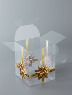 Складная коробка из PVC «Золотой бантик», 12×12×15 см набор 5 шт. - фото 61939776