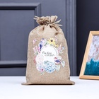 Мешок подарочный с термонаклейкой «От всего сердца» 15.5×24 см набор 5 шт. - Фото 1