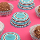 Формы для выпечки кексов бумажные UPAK LAND «Сладость», набор 300 шт., 3.5×2 см, одноразовые, бирюзовые - Фото 4