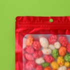 Пакет Зип - лок с окном, с еврослотом, красный, 15.5×23.5 см набор 20 шт. 10851662