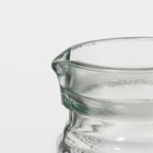 Кувшин Доляна «Ребристые грани», 1 л, с крышкой, стекло, прозрачный - Фото 4