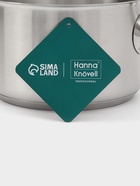 Ковш Hanna Knövell, 2 л, d=16, h=10 см, с крышкой, толщина стенки 0.8 мм, индукция, нержавеющая сталь - Фото 7