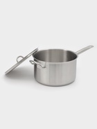 Ковш Hanna Knövell, 6.3 л, d=24, h=14 см, с крышкой, толщина стенки 0.8 мм, индукция, нержавеющая сталь - Фото 3