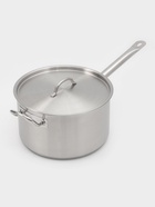 Ковш Hanna Knövell, 8 л, d=26, h=15 см, с крышкой, толщина стенки 0.8 мм, индукция, нержавеющая сталь - Фото 1