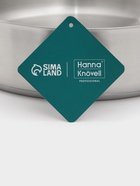 Сковорода-сотейник Hanna Knövell, 4.4 л, d=28 см, h=7.5 см, толщина стенки 0.6 мм, индукция, нержавеющая сталь - Фото 7