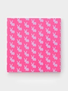 Подставка для яиц Доляна «Пасха. Кролик с бантиком», 22×22×1 см, 8 ячеек, стекло, разноцветная - Фото 4