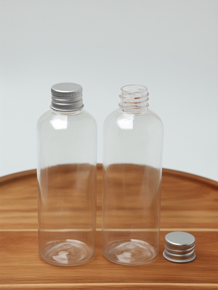 Набор для хранения, 2 предмета, 100 мл, белый/серебристый - Фото 1