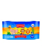 Влажные салфетки детские Мой выбор c алоэ и пантенолом, 100 шт. - Фото 4