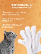Влажные перчатки-салфетки для ежедневного ухода, 6 шт. - Фото 2