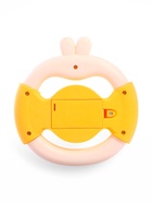 Музыкальный руль ZABIAKA «Малыш зайчик», звуковые и световые эффекты, жёлтый - Фото 5