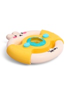 Музыкальный руль ZABIAKA «Малыш зайчик», звуковые и световые эффекты, жёлтый - Фото 6