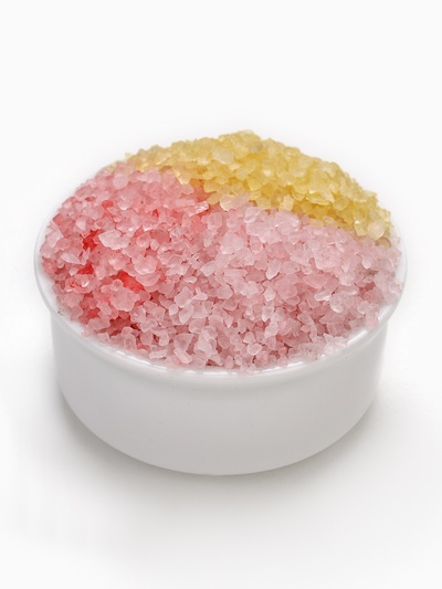 Подарочный набор «Самой прекрасной», соли для ванны, малина, молоко и мёд, лаванда 3×100 г, Чистое счастье