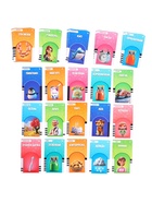 Обучающий набор с карточками, русская озвучка, 60 карточек, голубой - Фото 7