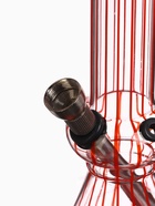 Бонг курительный, большой, h=26 см, «Колокол», акриловый, красный 10850347