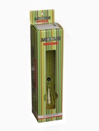 Бонг курительный, большой, h=26 см, «Колокол», акриловый, желтый 10850348