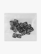 Крючок для бретелей, металлический, 8 мм, набор 20 шт., чёрный 10857112