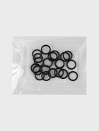 Кольцо для бретелей, металлическое, 8 мм, набор 20 шт., чёрное 10857113