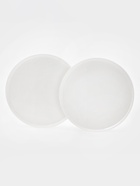Тарелки Magistro White Snow, набор 2 шт., d=26 см, фарфор, белые - Фото 1