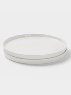 Тарелки Magistro White Snow, набор 2 шт., d=20 см, фарфор, белые - Фото 4