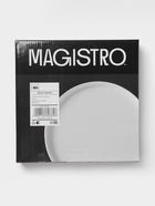 Тарелки Magistro White Snow, набор 2 шт., d=20 см, фарфор, белые - Фото 7