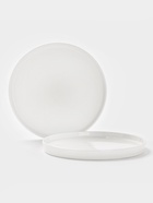 Тарелки Magistro White Snow, набор 2 шт., d=16.5 см, фарфор, белые - Фото 2