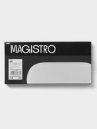 Блюдо сервировочное Magistro White Snow, 24.5×11×1.5 см, фарфор, белое - Фото 5