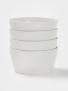 Салатники Magistro White Snow, набор 4 шт., 380 мл, фарфор, белые - Фото 3