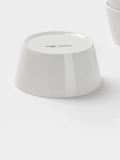 Салатники Magistro White Snow, набор 4 шт., 380 мл, фарфор, белые