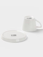 Кофейная пара Magistro White Snow, 120 мл, фарфор, белая - Фото 5