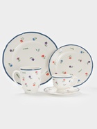 Салатник Доляна «Романс», 11.4×11.4×5.2 см, фарфор, белый - Фото 4