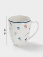 Кружка Доляна «Романс» 400 мл, 12.3×9×10.5 см, фарфор, белая - Фото 2